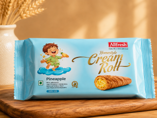 Chocolate Flavour 6pc Cream Roll
